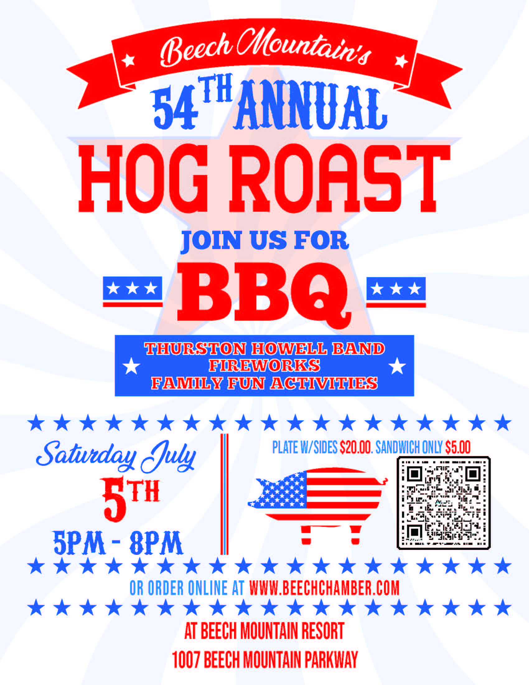 Hog Roast 2025 Flyer