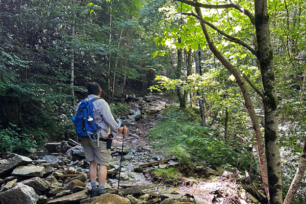 Smoketree Trail with water features